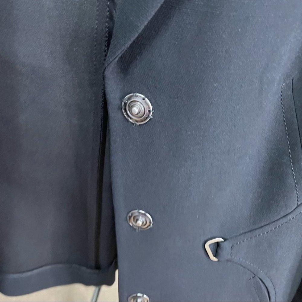 Malo Classic Black Career Office Blazer Jacket - Picture 6 of 9
